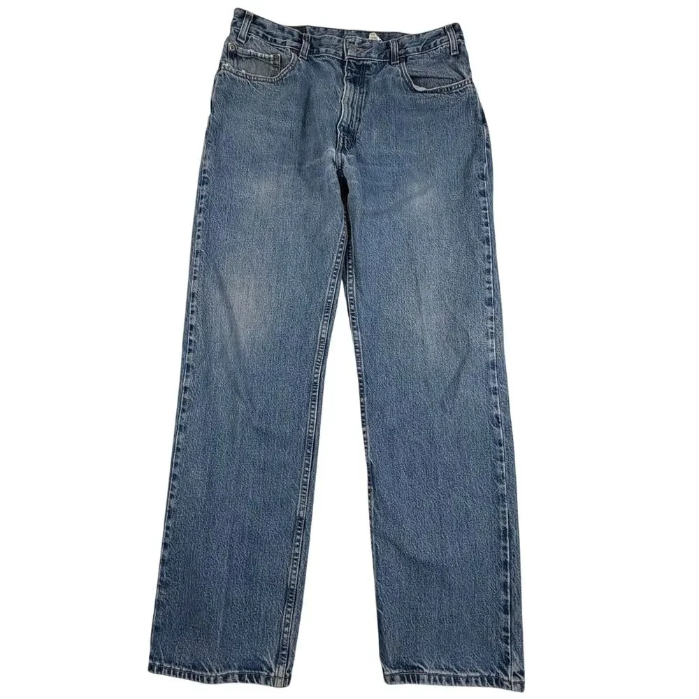 Levi's Vintage 505 Jeans Men's 36x32 Medium Wash Denim Paper Batwing Tag